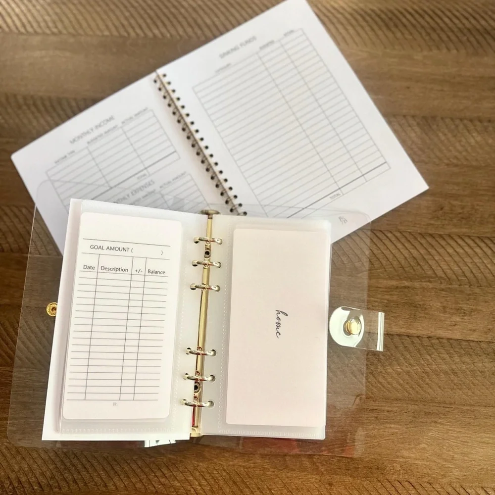 A5 Spiral Budget Planner: Monthly Bills, Sinking Funds, Wallet Tracker